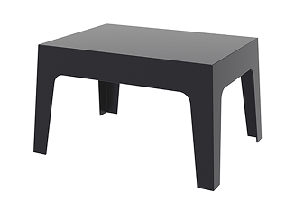 Table d’extérieur Box, un mobilier robuste et élégant conçu pour aménager des espaces extérieurs conviviaux et fonctionnels.