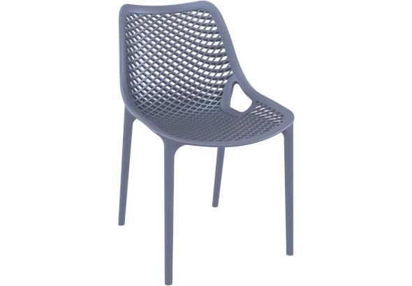 Siège de réunion visiteurs AERA empilable en polypropylène renforcé, design moderne et fonctionnel.