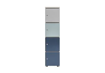 Casier Kaze, un système de rangement modulaire et sécurisé, idéal pour organiser et stocker efficacement vos documents et effets personnels en milieu professionnel.