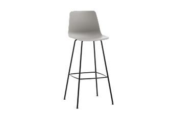 Tabouret Versus High, au design moderne et épuré, idéal pour les espaces de coworking, bars ou salles de réunion, offrant une assise confortable et élégante.