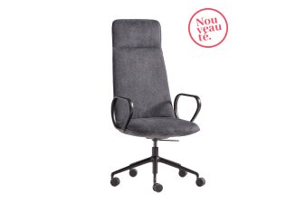 Siège de bureau Design Elex, alliant confort ergonomique et style contemporain, conçu pour offrir un soutien optimal et une assise agréable pour des journées de travail longues et productives.