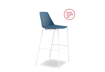 Tabouret Suite High, design moderne et fonctionnel, offrant une assise confortable et ajustable pour des espaces de travail ou de détente contemporains.