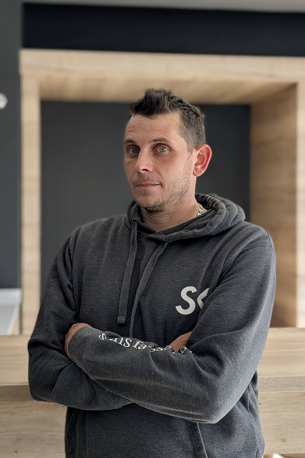 Sébastien, livreur/monteur de chez Spark
