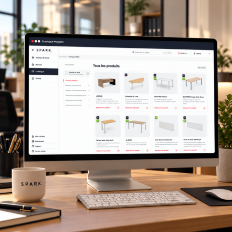 Extranet MySpark pour vos accords-cadres mobilier de bureau